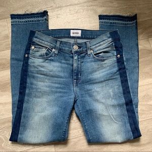 Hudson Tilda Mid Rise Cigarette Jeans